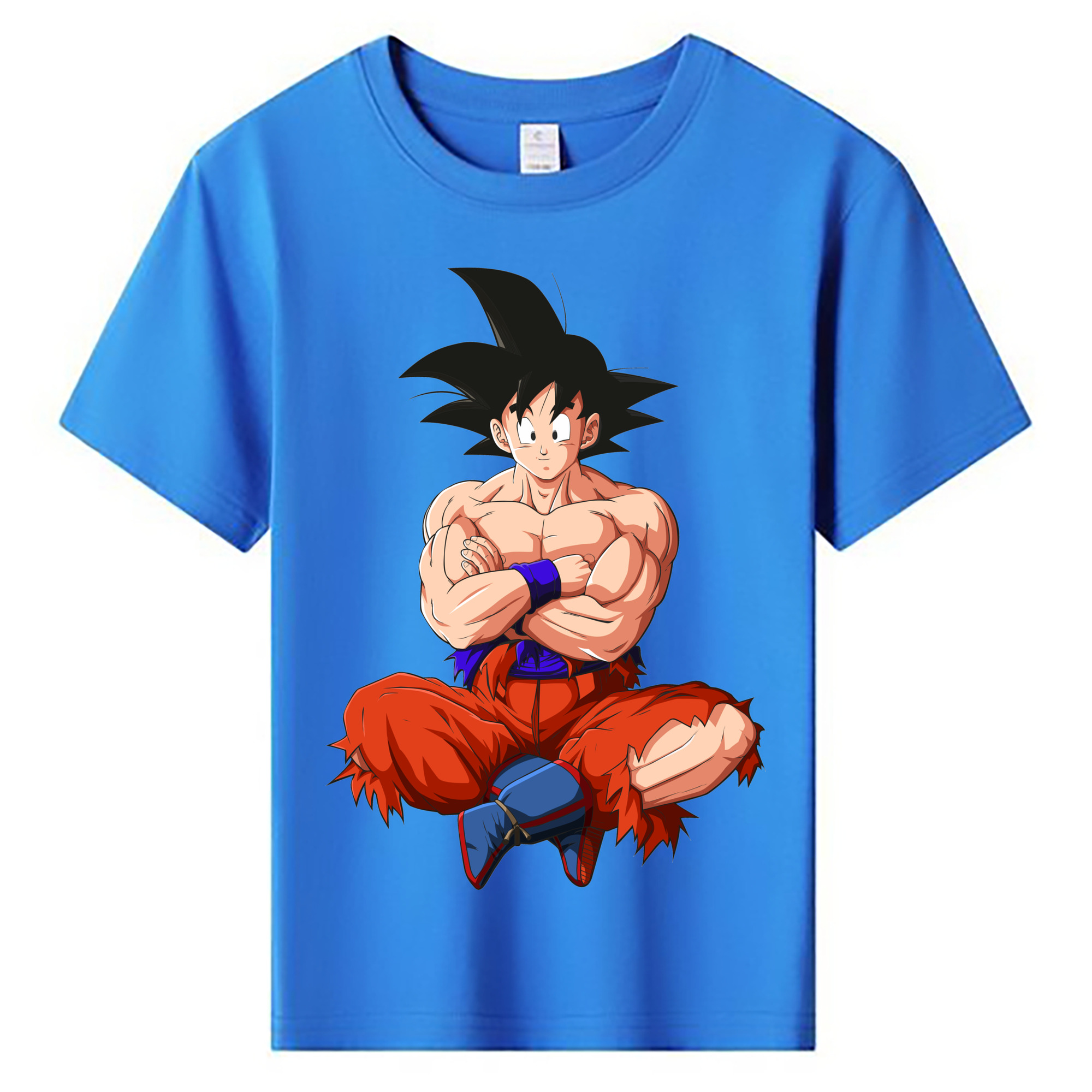 （画像用） ドラゴンボール 孫悟空（そん ごくう）Son Goku カカロット DRAGON BALL Kakarotto 綿100％キッズTシャツ（フロントプリント）